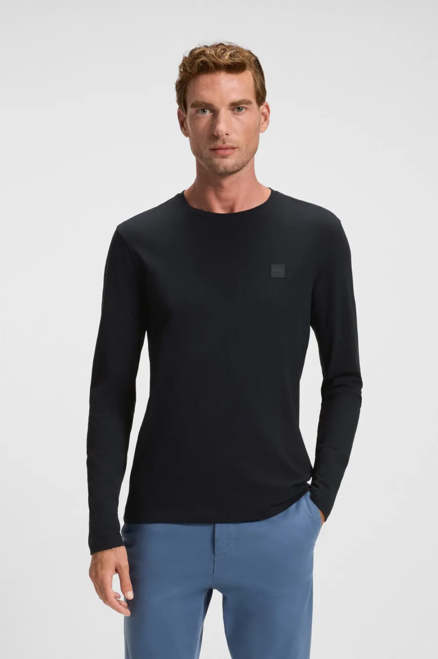 BOSS T-SHIRT ΜΠΛΟΥΖΑ ΑΝΔΡΙΚΗ CREWNECK