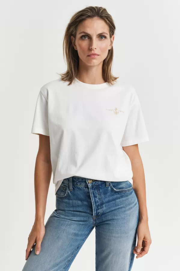 GANT T-SHIRT ΜΠΛΟΥΖΑ ΓΥΝΑΙΚΕΙΑ