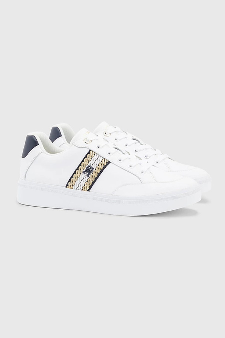 TOMMY HILFIGER SNEAKERS ΠΑΠΟΥΤΣΙΑ ΓΥΝΑΙΚΕΙΑ COURT SNEAKER WITH WEBBING